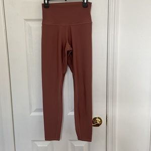 Alo airbrush brown legging size XS